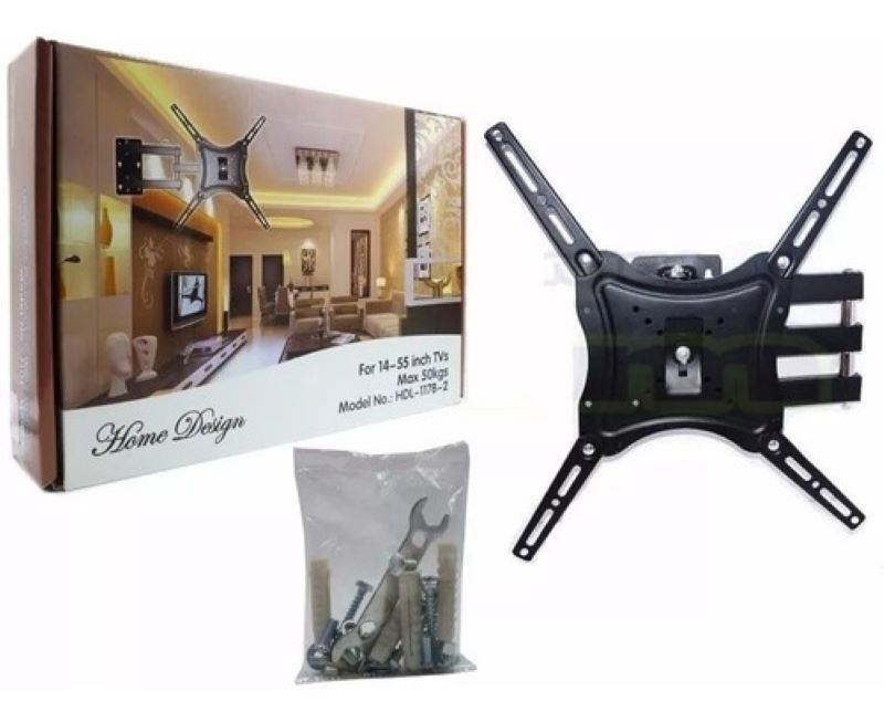 Soporte con brazo para tv de 14-43 pulga